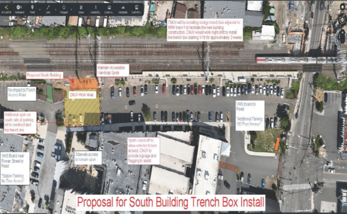 proposal for south bldg trench box Trench Box