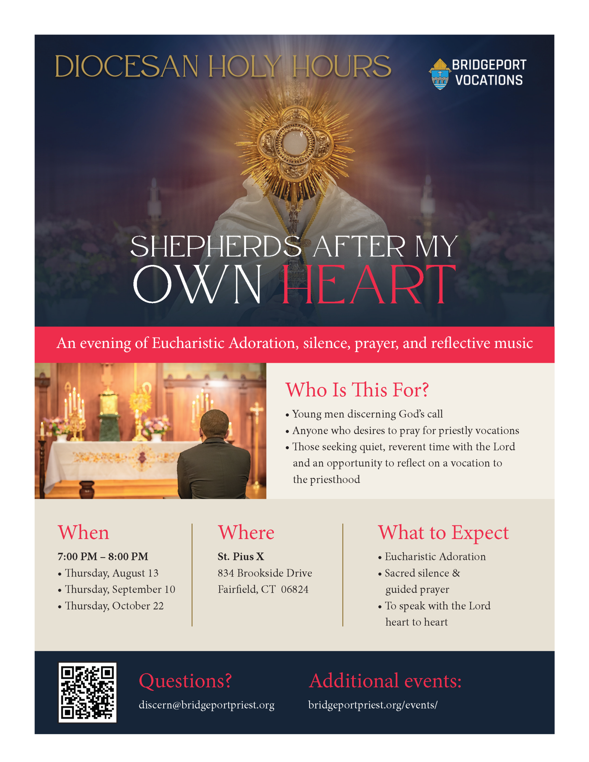 Diocesan Holy Hours – St. Pius X Aug-Oct 2026 Fall Festival